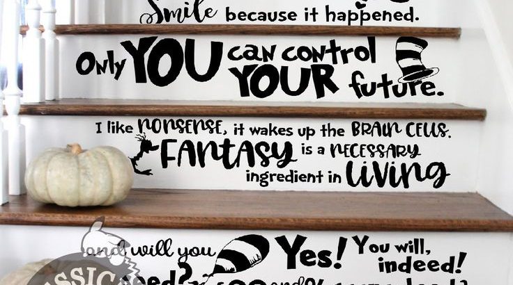 Only You Can Control Your Future Dr Seuss Inspired Quote Size For Each Quote 2 3 H X 11 W Perfect For Laptops Some Small Details Will Be Lost On Smaller Decals